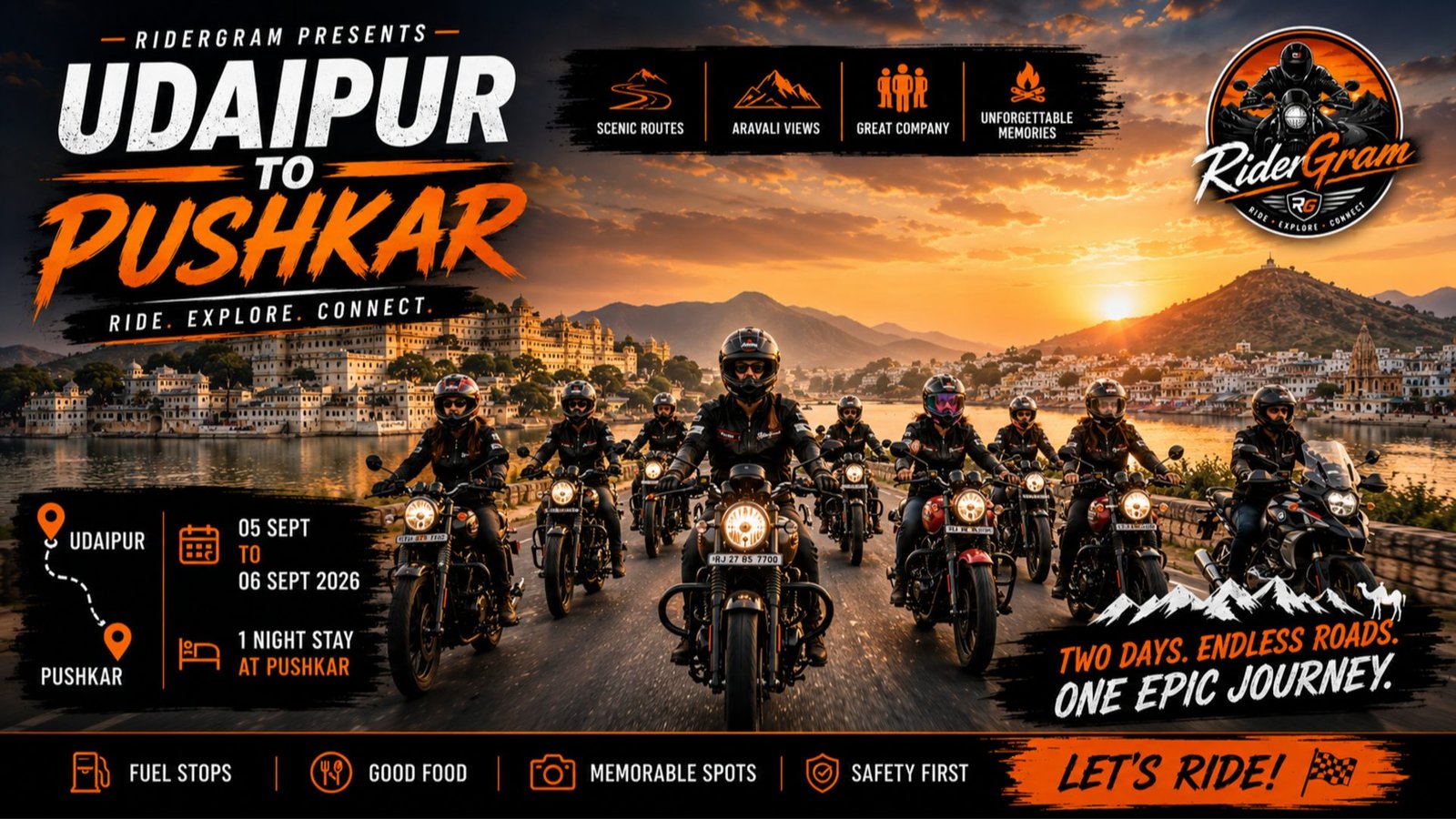 Ride to Pushkar from Udaipur